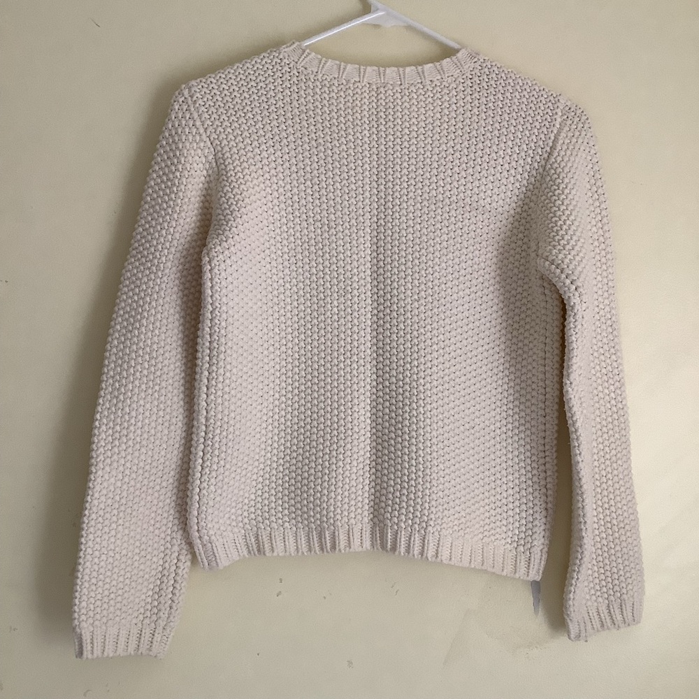 Cream Knit Sweater (Youth 12) - Picture 3 of 13